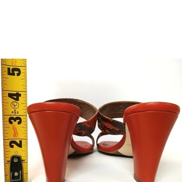 Antonio Melani Multicolor Snakeskin Sandals - Picture 3 of 4